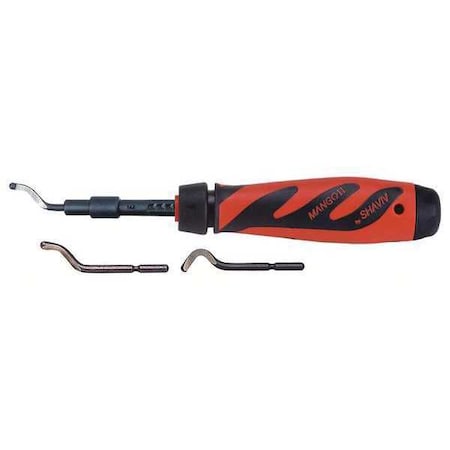 Deburring Tool Set, Plastic, Hi Speed Stl. MPN:155-90065