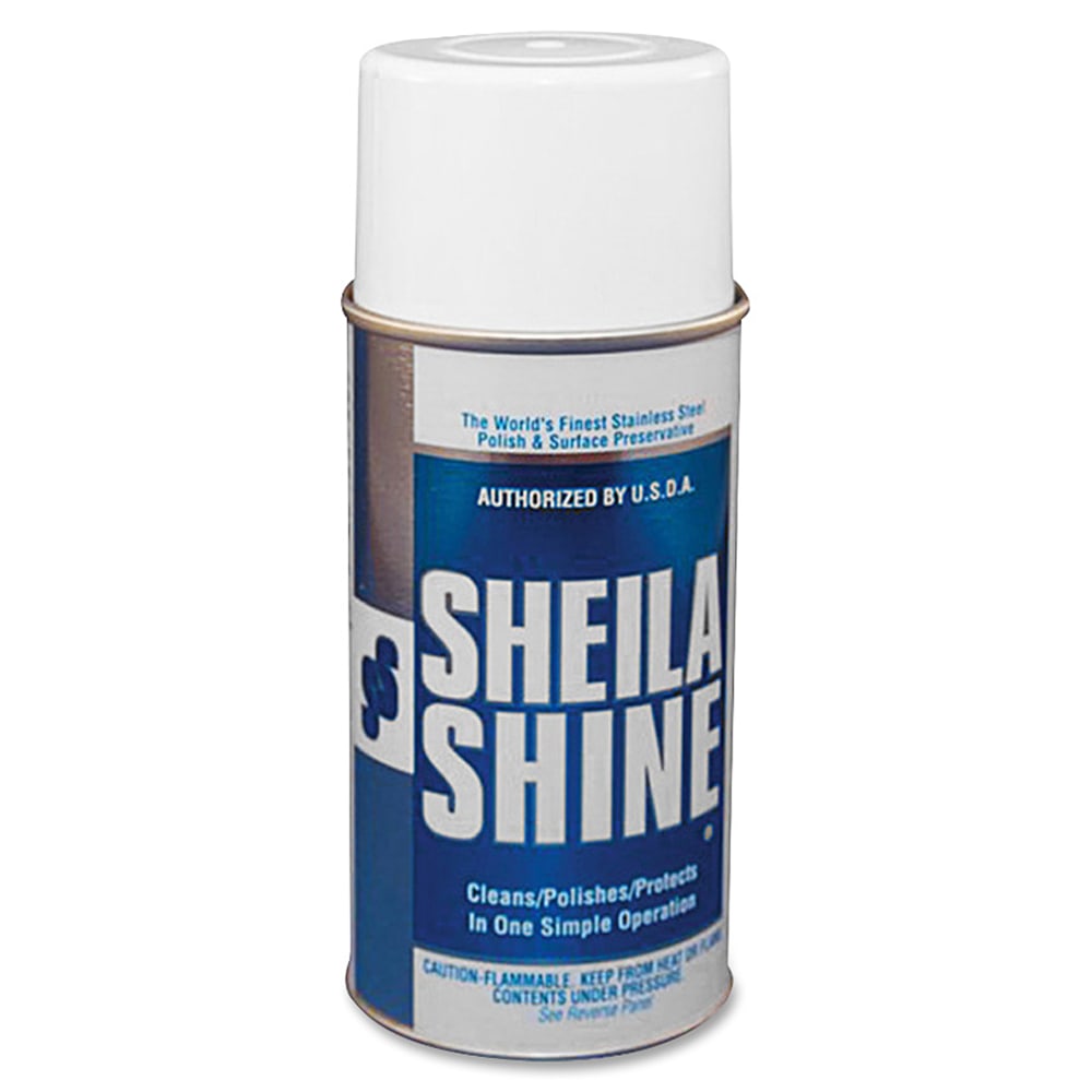 Sheila Shine Stainless Steel Polish, 10 Oz Bottle, Case Of 12 MPN:1CT