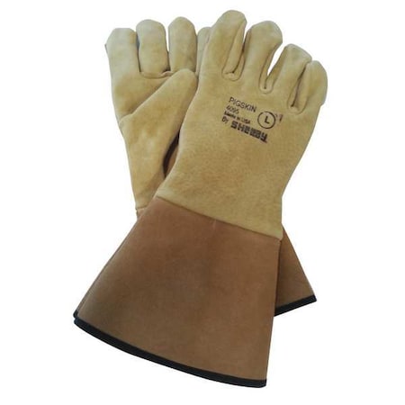 Welding Gloves, Gauntlet Cuff, Wing Thumb, Premium Pigskin, XL, 1 PR MPN:4095XL