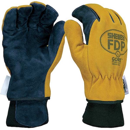 Firefighters Gloves, L, Pigskin Lthr, PR MPN:5225 L