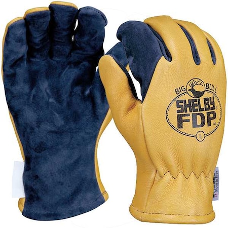 Firefighters Gloves, Jumbo, Pigskin, PR MPN:5280 J