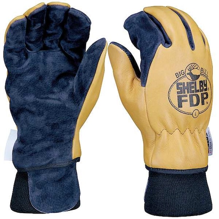 Firefighters Gloves, M, Pigskin Lthr, PR MPN:5280 M