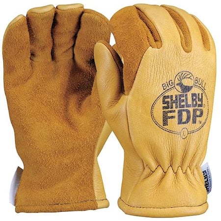 Firefighters Gloves, S, Lthr, PR MPN:5282G S