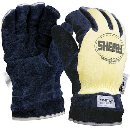 Firefighters Gloves, XL, Cowhide Lthr, PR MPN:5285XL