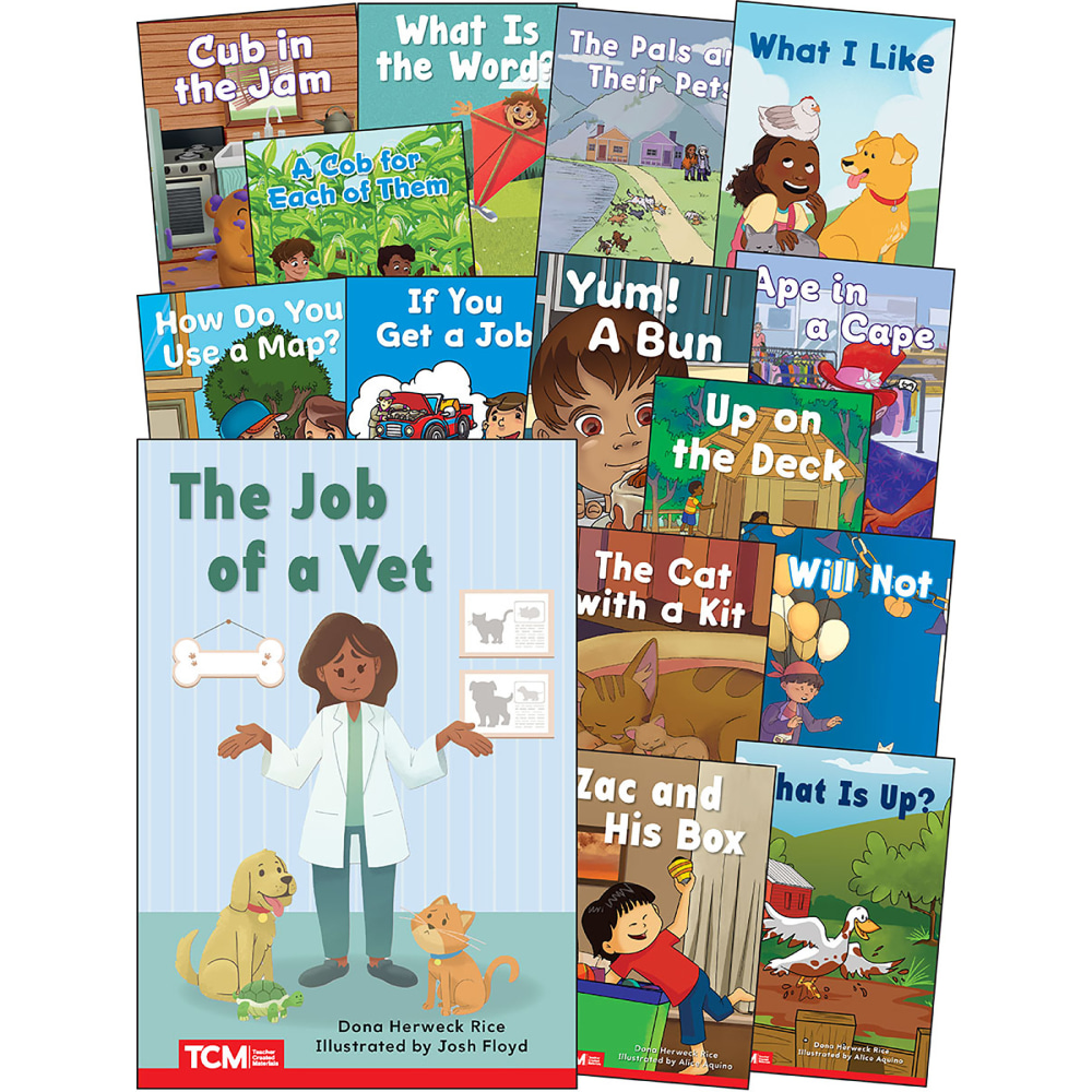 Teacher Created Materials Decodable Books: Read & Succeed, Grades Pre-K To K, Set 2 MPN:SEP145497