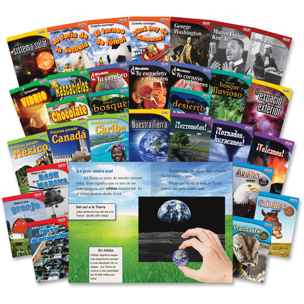 Shell Education TFK Spanish 2nd-grade 30-Book Set Printed Book - Book - Grade 2 - Spanish MPN:18390