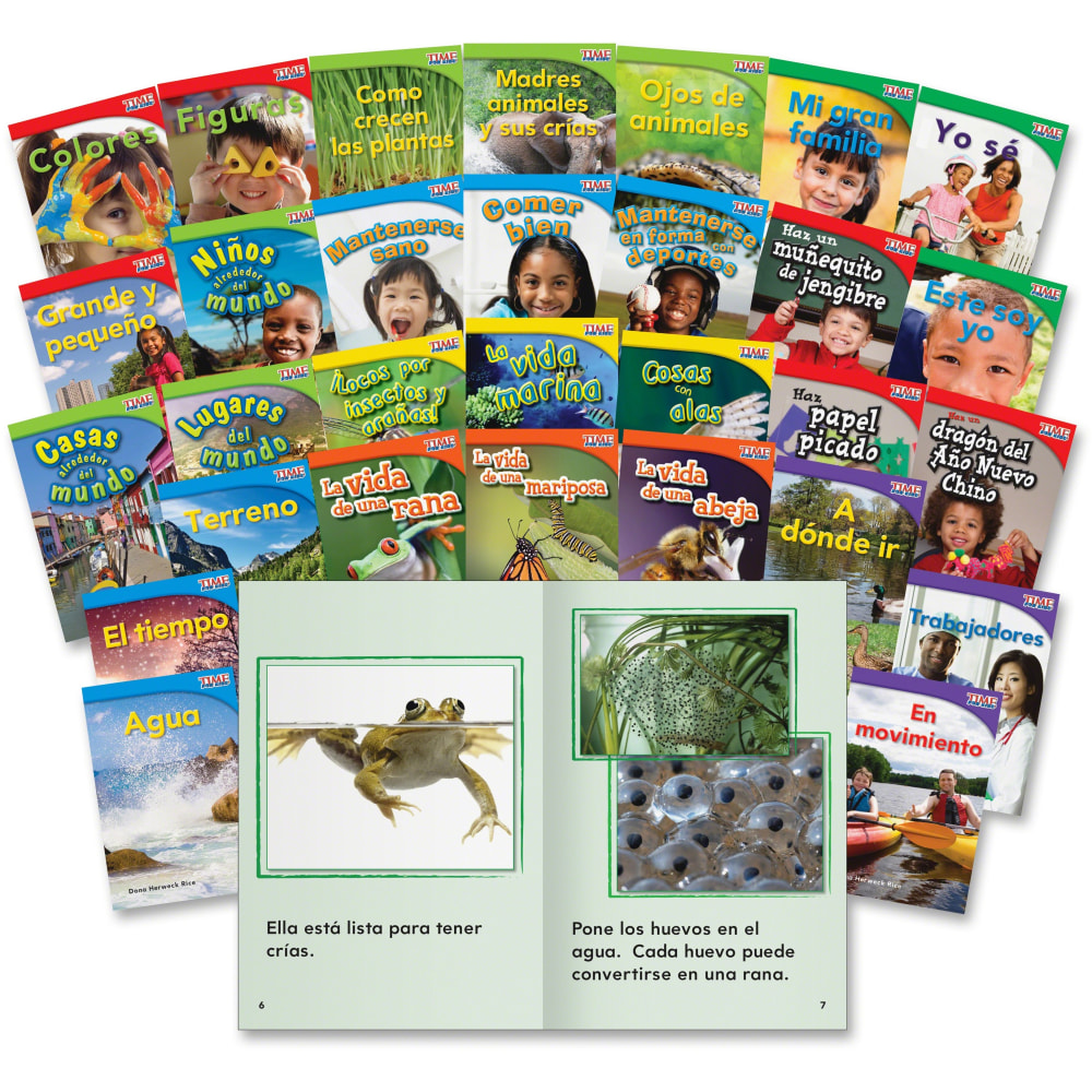 Shell Education TFK Spanish 1st-grade 30-Book Set Printed Book - Book - Grade 1 - Spanish MPN:18392