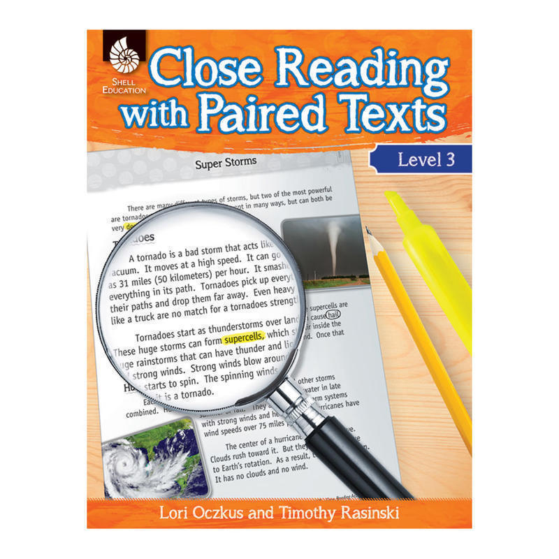 Shell Education Close Reading With Paired Texts, Grade 3 MPN:51359