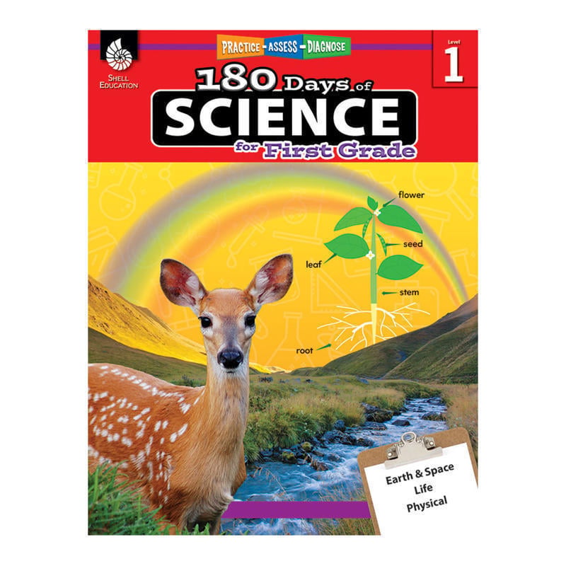 Shell Education 180 Days Of Science, Grade 1 MPN:51407