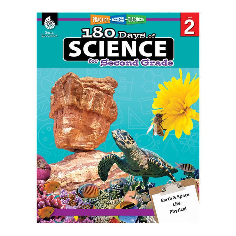Shell Education 180 Days Of Science, Grade 2 MPN:51408