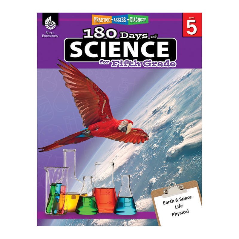 Shell Education 180 Days Of Science, Grade 5 MPN:51411
