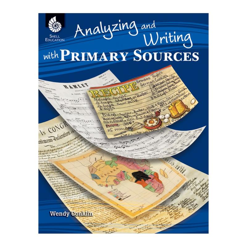 Shell Education Analyzing And Writing With Primary Sources, Grades K - 12 MPN:51478