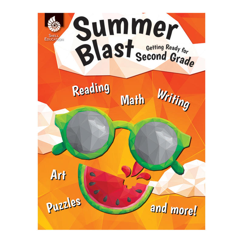 Shell Education Summer Blast Activity Book, Getting Ready For Grade 2 MPN:51552