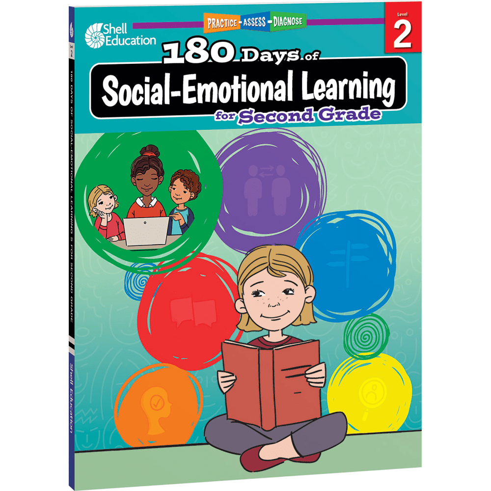 Shell Education 180 Days of Social-Emotional Learning, 2nd Grade MPN:SEP126958