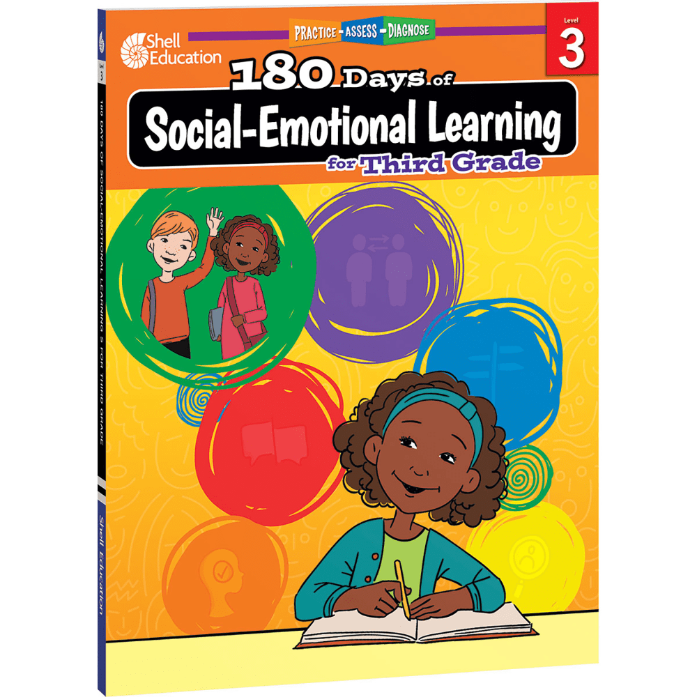 Shell Education 180 Days of Social-Emotional Learning, 3rd Grade MPN:SEP126959