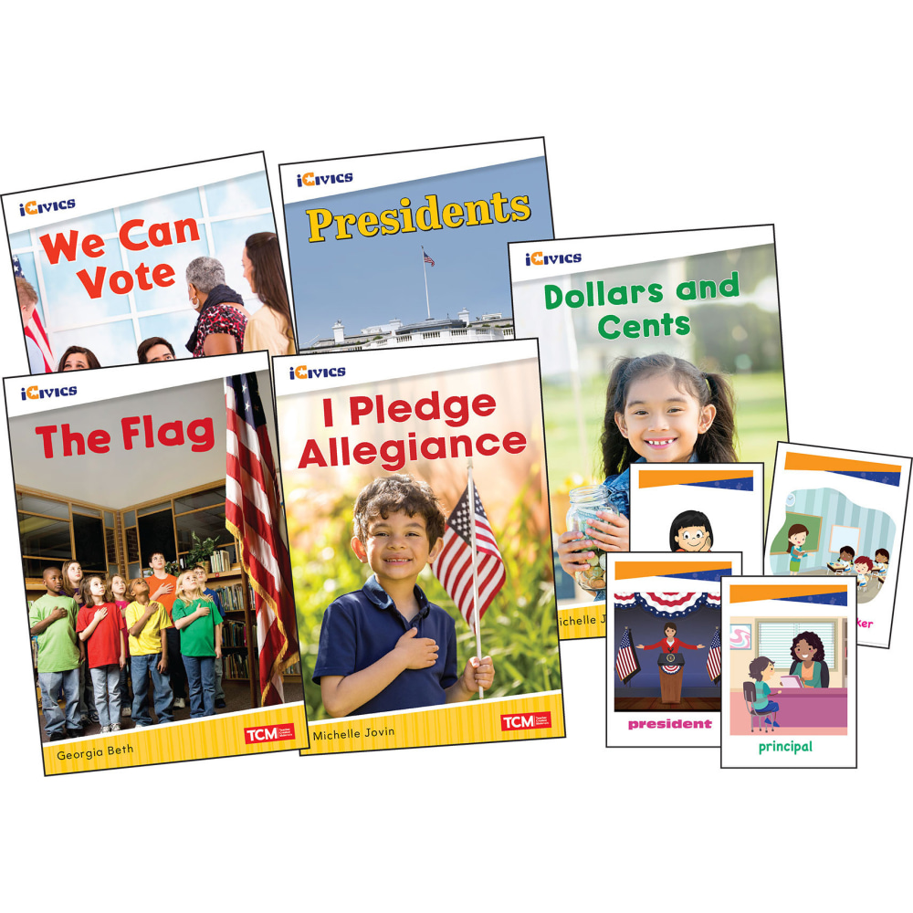 Teacher Created Materials iCivics: Leadership & Responsibility 5-Book Set & Game Cards, Grade K MPN:SEP131227