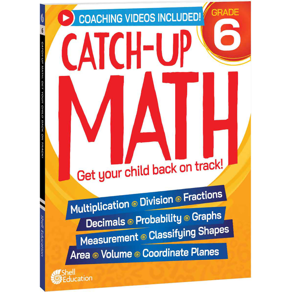 Shell Education Catch-Up Math, Grade 6 MPN:SEP146437