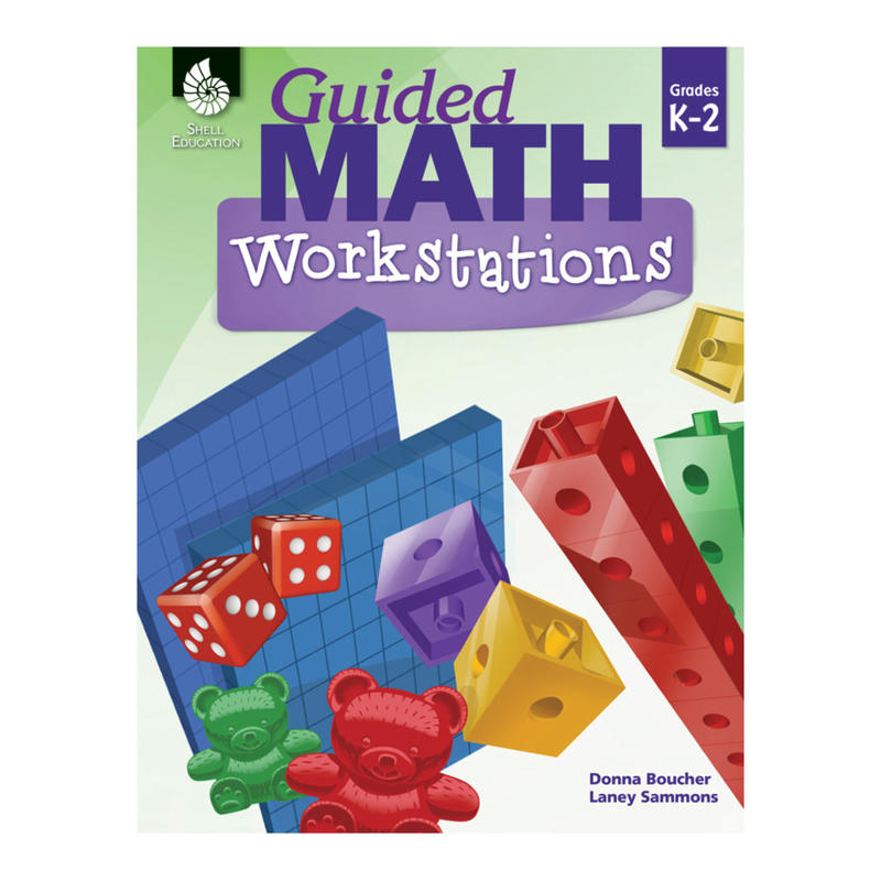 Shell Education Guided Math Workbook, Grades K-2 MPN:51728