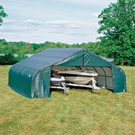 22x24x12 Peak Style Shelter - Green 82144