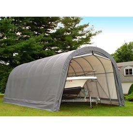 14x28x12 Round Style Shelter - Gray 95333