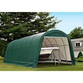 14x28x12 Round Style Shelter - Green 95334