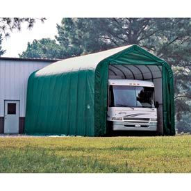 14x44x16 Peak Style Shelter - Green 95944