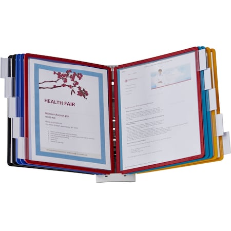 Wall Ref Sys, 10 Panels, Assorted Colors MPN:554100