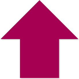 Mighty Line® Line Floor Arrows 5-1/2''W x 5-1/2''L 50 Mil Purple 50/Pack Arw5.5P