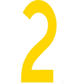 Mighty Line® Floor Location Marker Number 2 10