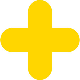 Mighty Line® Floor Location Marker Cross 10