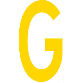 Mighty Line® Floor Location Marker Letter G 10