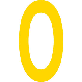 Mighty Line® Floor Location Marker Letter O 10