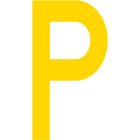 Mighty Line® Floor Location Marker Letter P 10