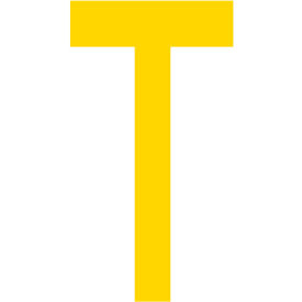 Mighty Line® Floor Location Marker Letter T 10