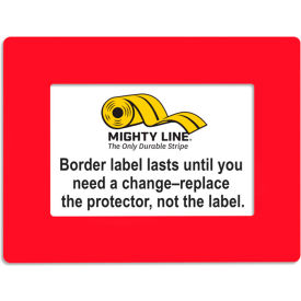 Mighty Line® Shield Label Protectors 8-1/2