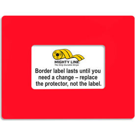 Mighty Line® Shield Label Protectors 5