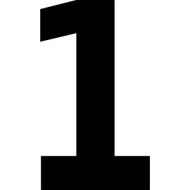 Mighty Line® Floor Location Marker Number 1 8