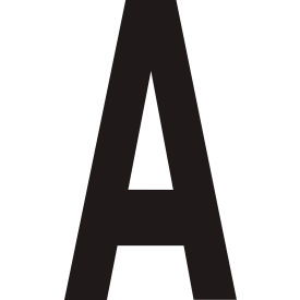 Mighty Line® Floor Location Marker Letter A 8