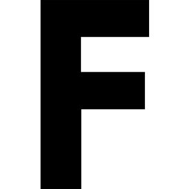 Mighty Line® Floor Location Marker Letter F 8