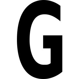 Mighty Line® Floor Location Marker Letter G 8