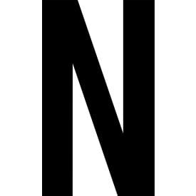 Mighty Line® Floor Location Marker Letter N 8