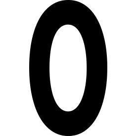 Mighty Line® Floor Location Marker Letter O 8