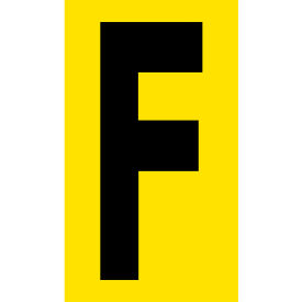 Mighty Line® Floor Location Marker Letter F 8