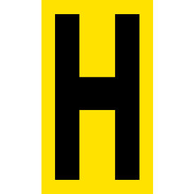 Mighty Line® Floor Location Marker Letter H 8