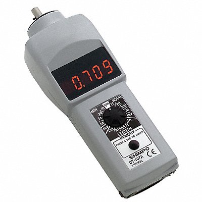 Tachometer 0.10 to 25 000 rpm MPN:DT-107A