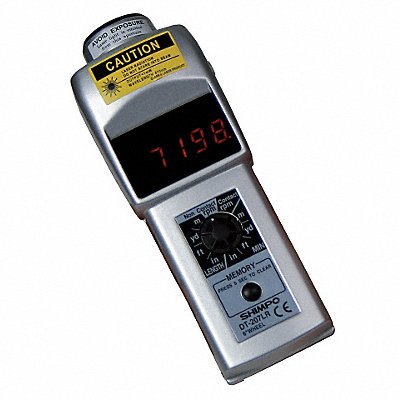 Tachometer 6 to 99 999 rpm MPN:DT-207LR