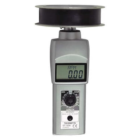 Tachometer, +/-0.006% RPM Acc, LCD MPN:DT-105A-12CBL