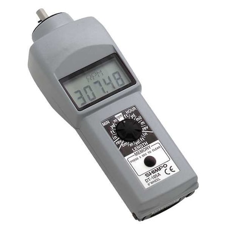 Tachometer, +/-0.006% RPM Acc, LCD MPN:DT-105A