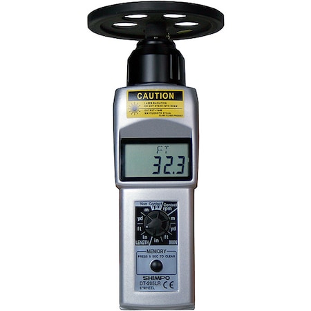 Tachometer, +/-0.006% RPM Acc, LCD MPN:DT-205LR-S12