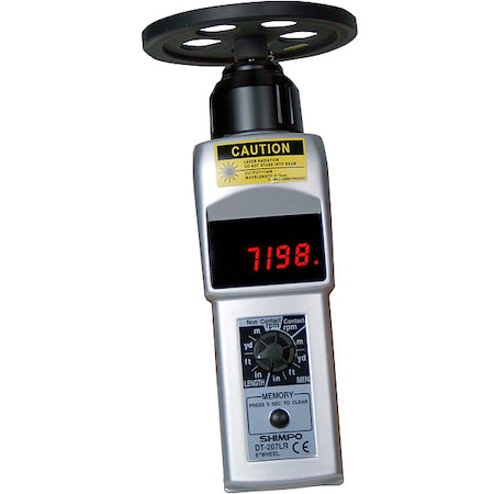 Tachometer, +/-0.006% RPM Acc, LED MPN:DT-207LR-S12